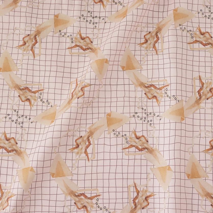 するめ（ピンクベージュ）- 布・生地の通販サイト：nunocoto fabric