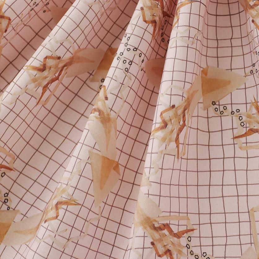 するめ（ピンクベージュ）- 布・生地の通販サイト：nunocoto fabric