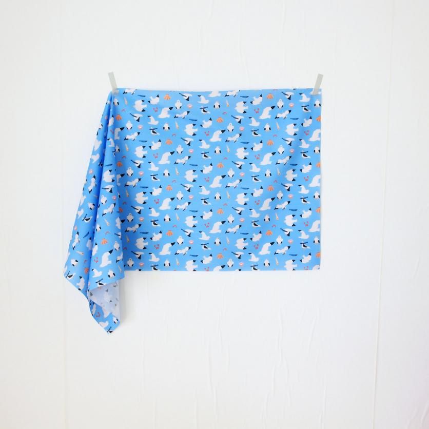 カモメ 鳥柄- 布・生地の通販サイト：nunocoto fabric