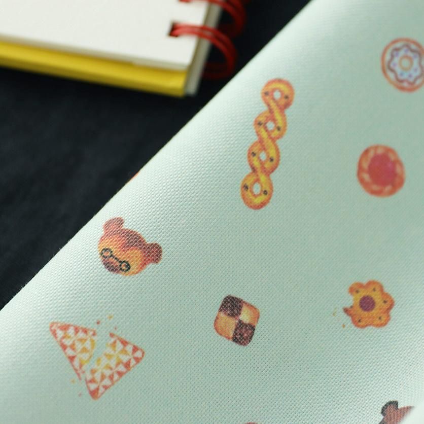 クマとクッキー（ミント）くま柄 布・生地の通販サイト