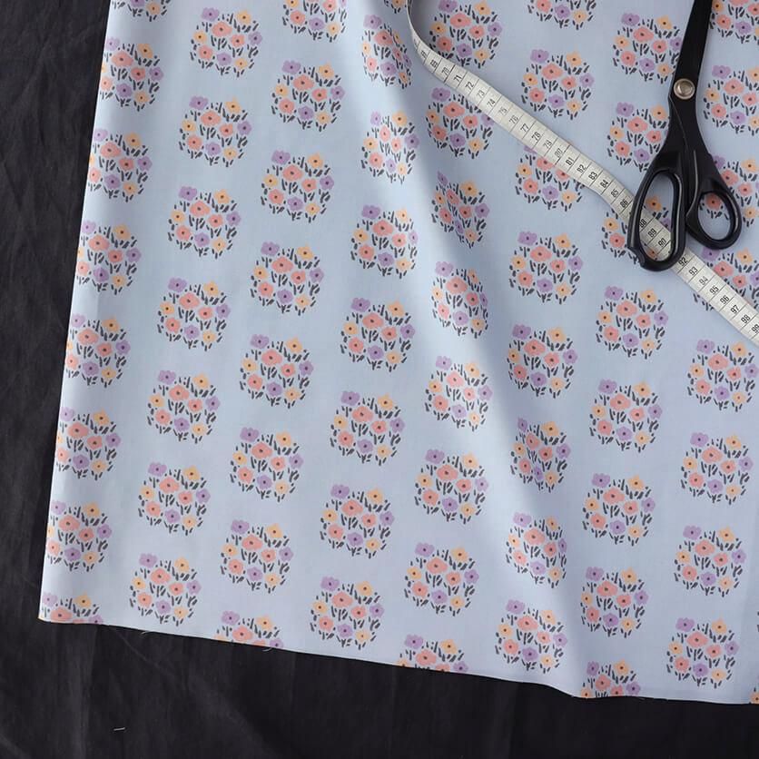 レトロフラワー 花柄- 布・生地の通販サイト：nunocoto fabric