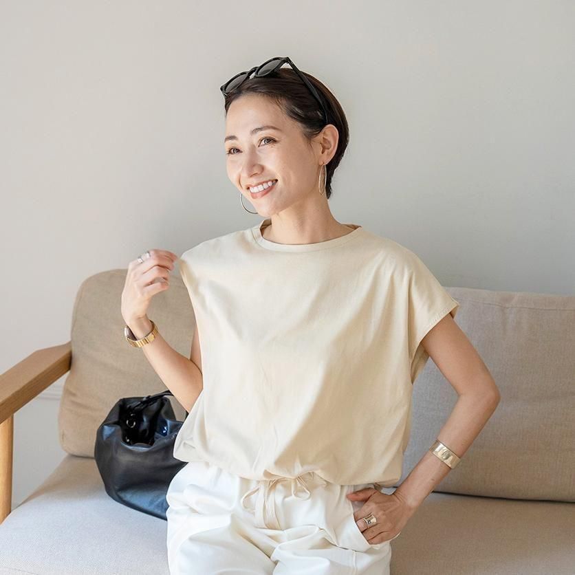 ホームソーイング型紙シリーズ】No.058_フレンチスリーブのツイスト