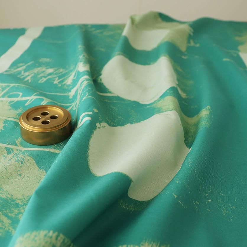 kami（スモーキーグリーン）北欧柄- 布・生地の通販サイト：nunocoto