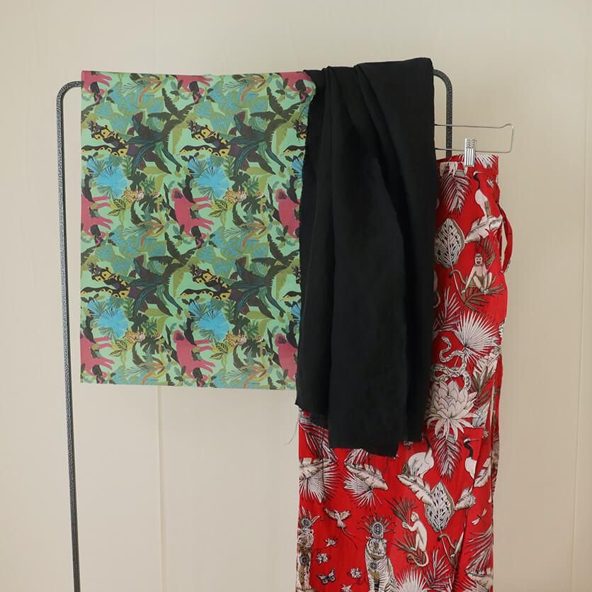 ハンドメイド「草原」 ジャングル（day）動物柄- 布・生地の通販サイト：nunocoto fabric
