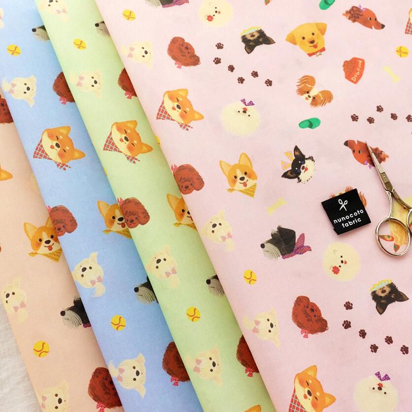 新柄ラミネート　オーダーページです。イヌ柄 nakanotetsu_nr23252