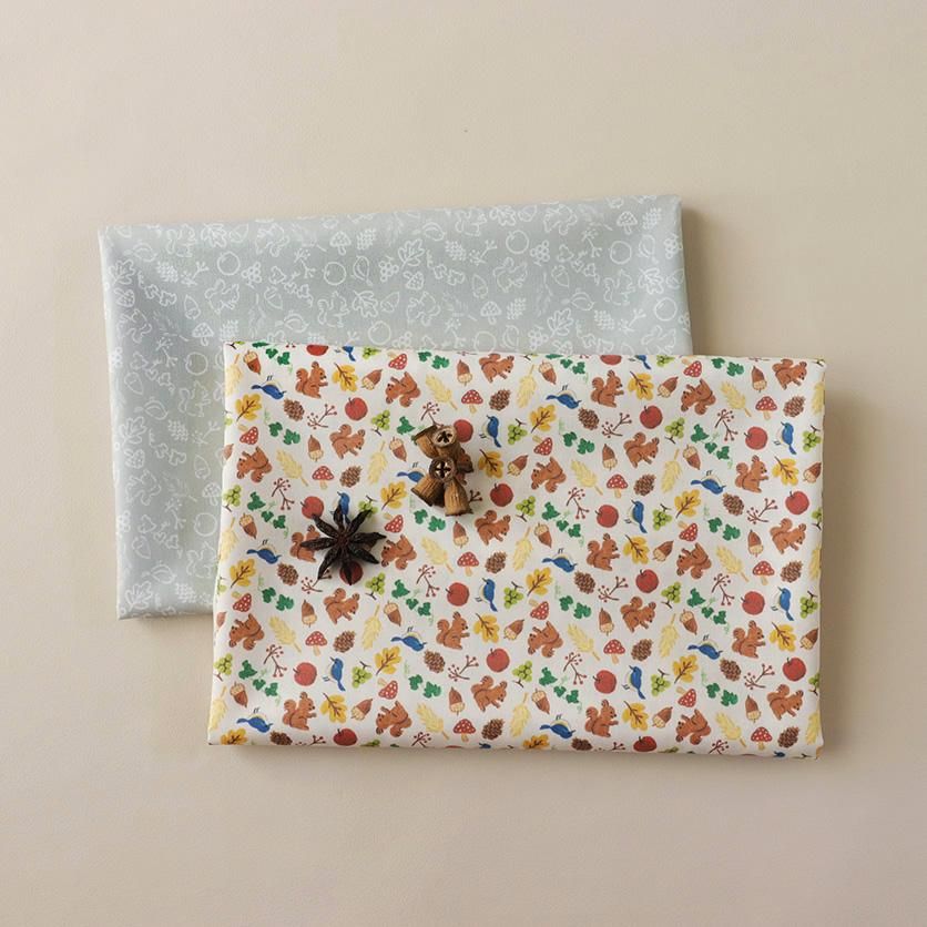 オーダー受付用ページ ハロウィン オーダー受付用ページ ハロウィン Hello Autumn（グレー）ハロウィン柄