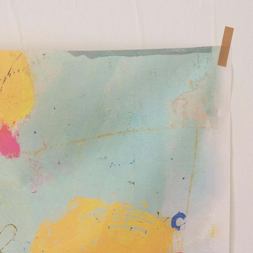 百日紅 -さるすべり-（桃色）北欧柄- 布・生地の通販サイト：nunocoto