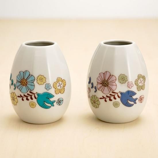 ヘレンド 一輪挿し 花器 鳥 無視 花瓶 高さ6.5cm - メルカリ