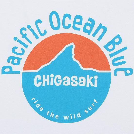パシフィック・オーシャン・ブルー NEW CHiGaSaKi オーバーサイズTシャツ（レディース） - PACIFIC