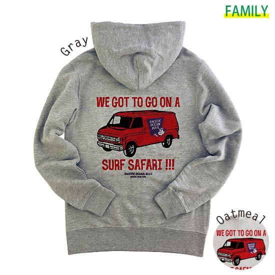 Surf Safari Zipパーカー Pacific Ocean Blue ネットショップ Surf Safari Zipパーカー Pacific Ocean Blue ネットショップ