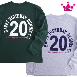 20th Anniv LOGO T (DeepGreen, Ash)