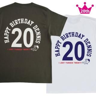 20th Anniv LOGO (ArmyGreen, White)