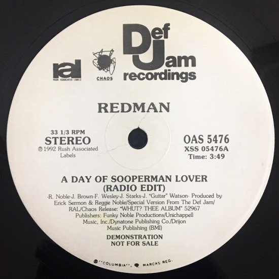 Redman / A Day Of Sooperman Lover