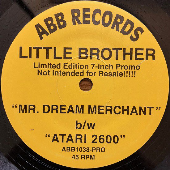 Little Brother  / Mr. Dream Merchant b/w Atari 2600