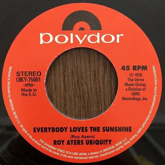 ROY AYERS UBIQUITY / EVERYBODY LOVES THE SUNSHINE / RAMP