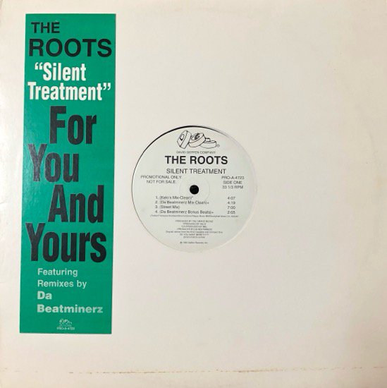 The Roots / Silent Treatment (promo)