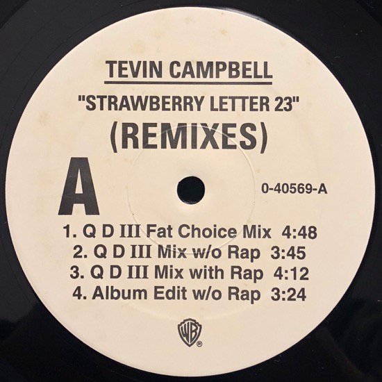 Tevin Campbell / Strawberry Letter 23 ( remixes )