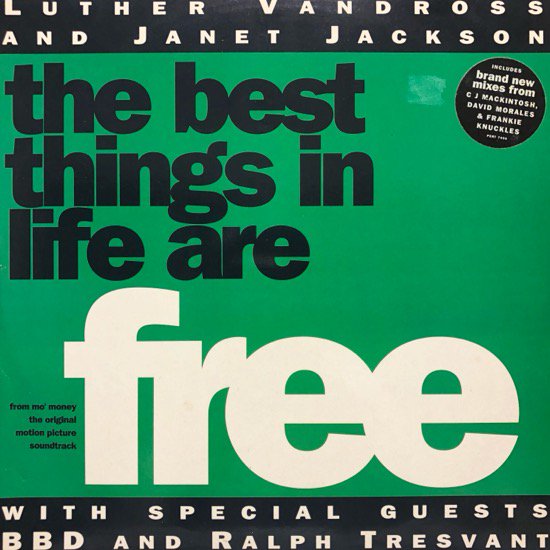 Luther Vandross & Janet Jackson With BBD And Ralph Tresvant / The Best Things In Life Are Free