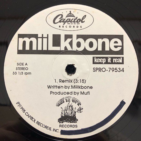 Miilkbone / Keep It Real (Remix) 