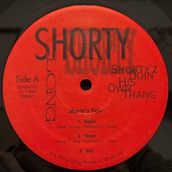 Shorty Long / Shorty'z Doin' His Own Thang - SLASH RECORD