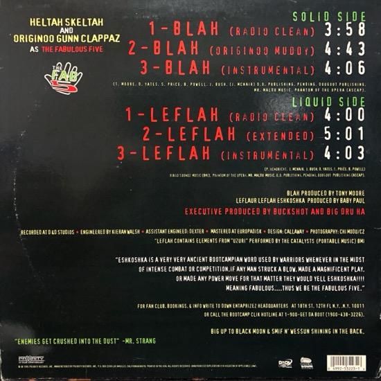 Heltah Skeltah & Originoo Gunn Clappaz ② Heltah Skeltah And Originoo Gunn Clappaz As The The Fabulous