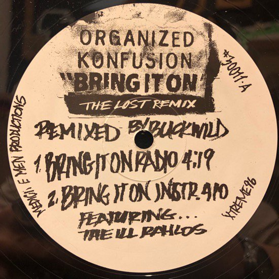 Organized Konfusion / Bring It On Remix ( Promo Only )