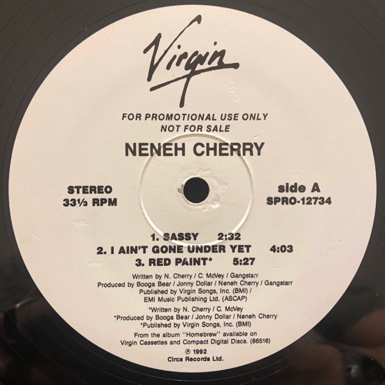 Neneh Cherry / Sassy (us promo only )