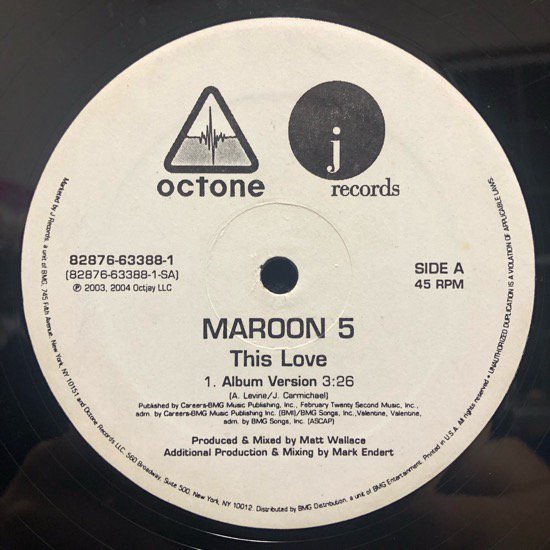 Maroon 5 / This Love