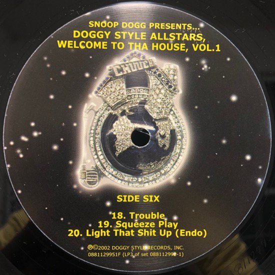 Doggy Style Allstars / Welcome To Tha House, Vol. 1 - SLASH RECORD