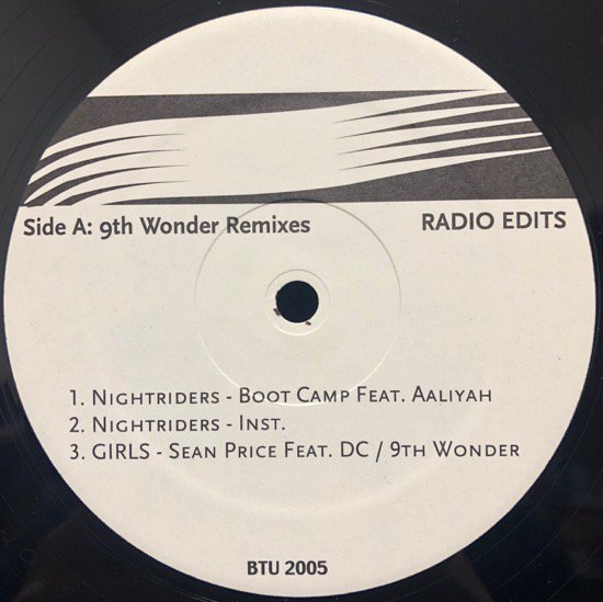 9th Wonder / Remixes b/w Smif N Wessun & Mary J / Fed Up / I Love You 