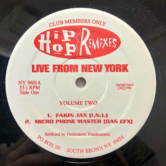 V.A / LIVE From NEW YORK VOLUME TWO