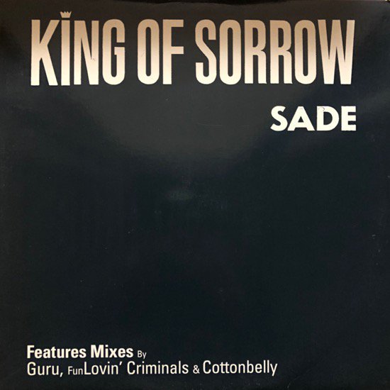 SADE / KING OF SORROW (US PROMO ONLY)