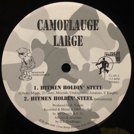 CAMOFLAUGE LARGE / HITMEN HOLDIN' STEEL / COCBACDA 9