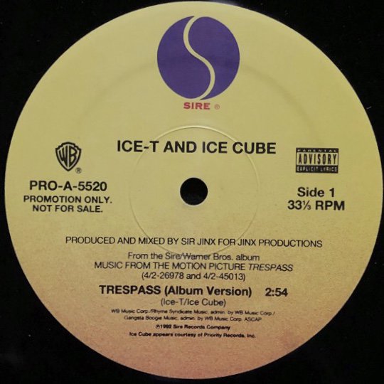 ICE-T AND ICE CUBE / TRESPASS (PROMO)