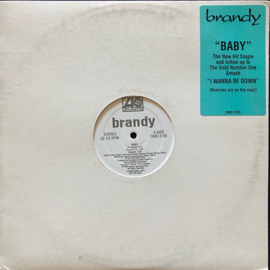 Brandy – Baby (Remixes) US PROMO