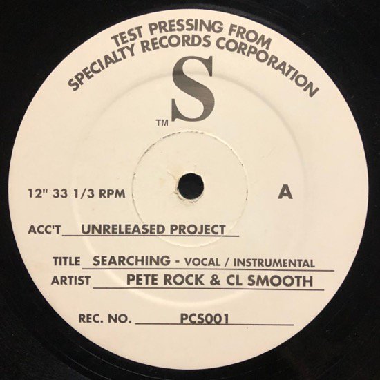 PETE ROCK & CL SMOOTH / SEARCHING / SPECIALIZED