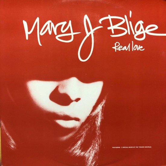 MARY J. BLIGE / REAL LOVE ( 92 UK ORIGINAL )