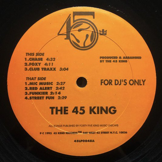 THE 45 KING / THE LOST CLUB TRAXS (VOLUME 1 & 2)
