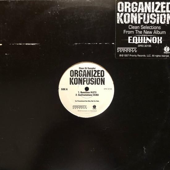 ORGANIZED KONFUSION / CLEAN DJ SAMPLER (PROMO)