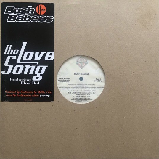 BUSH BABEES / THE LOVE SONG (US PROMO ONLY) 