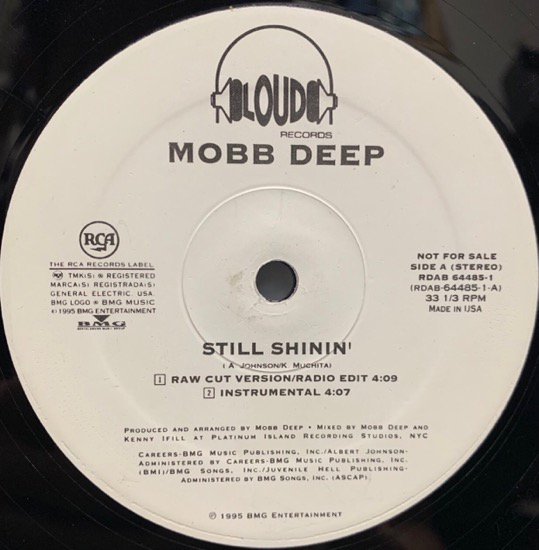 MOBB DEEP / STILL SHININ' (95 US ORIGINAL PROMO)