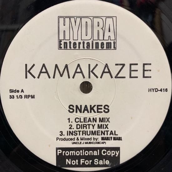 KAMAKAZEE / SNAKES / SPREAD IT (REMIX) (PROMO PRESSING)