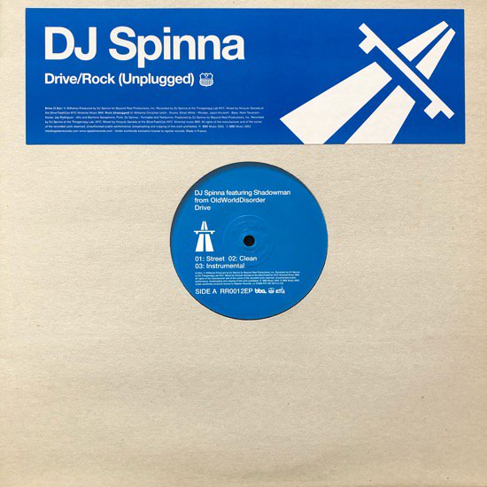 DJ SPINNA / DRIVE / ROCK (UNPLUGGED)