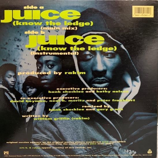 ERIC B. & RAKIM / JUICE (KNOW THE LEDGE) (1992 US ORIGINAL