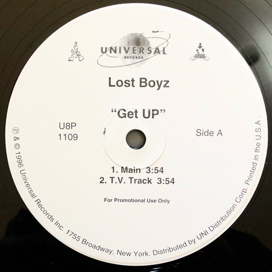 LOST BOYZ / GET UP (1996 US PROMO)