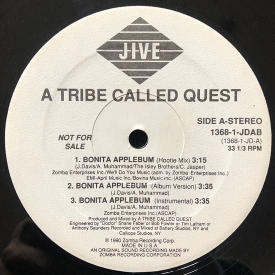 A TRIBE CALLED QUEST / BONITA APPLEBUM (1990 US ORIGINAL PROMO)