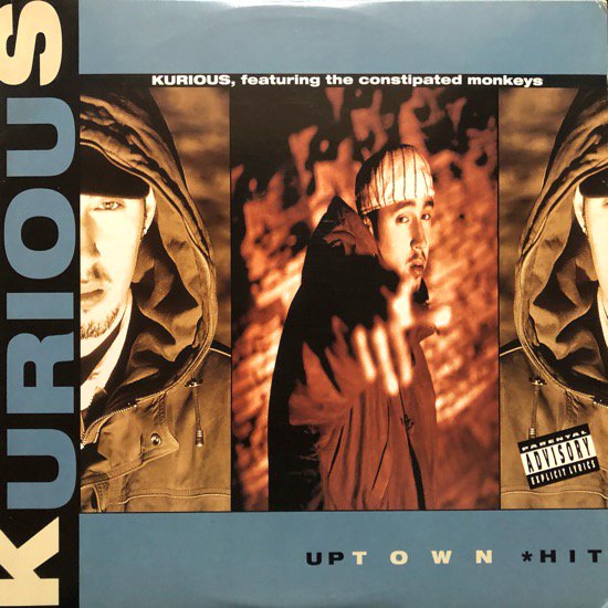 KURIOUS FEATURING THE CONSTIPATED MONKEYS / UPTOWN *HIT  (1993 US ORIGINAL)