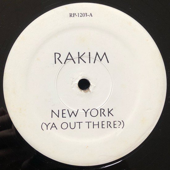 RAKIM / NEW YORK (YA OUT THERE?)