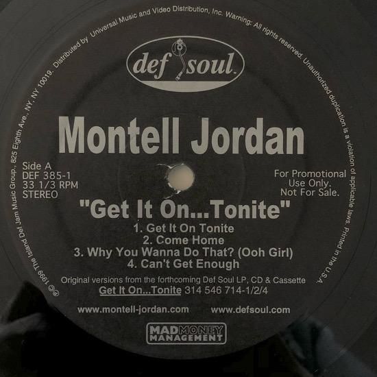 MONTELL JORDAN / GET IT ON...TONITE (PROMO)