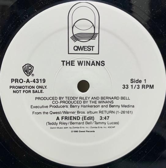 THE WINANS / A FRIEND (PROMO)